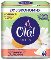 Ola! прокладки Ultra Солнечная ромашка Normal Deo 20 шт.