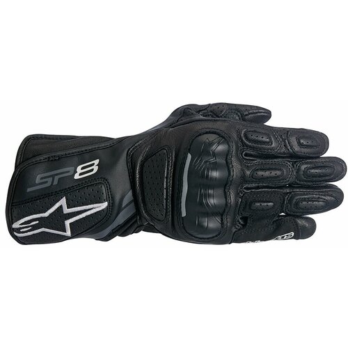 Мотоперчатки кожаные STELLA SP-8 v2 ALPINESTARS (черно-серый, 111, XL)