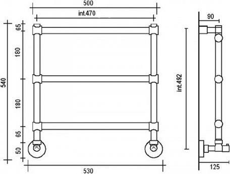 Водяной полотенцесушитель Margaroli - фото №4
