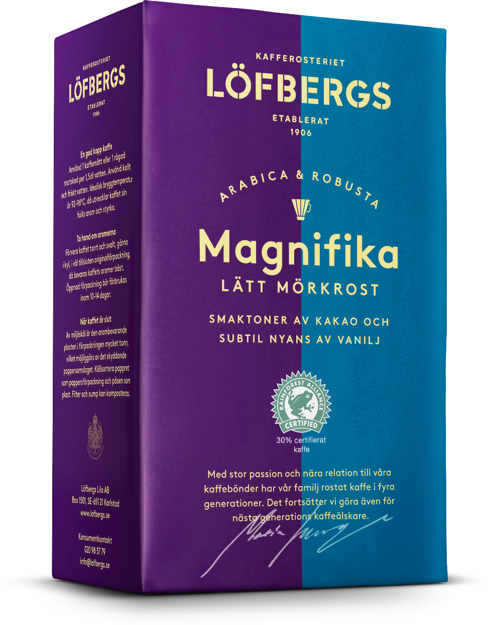 Lofbergs Молотый кофе Lofbergs Magnifika 500гр