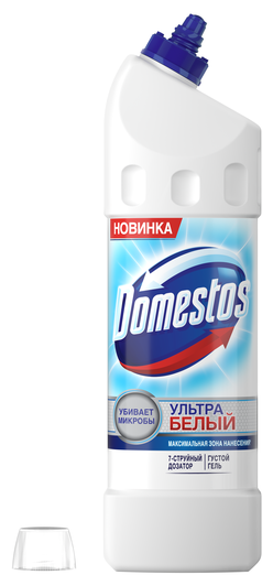 Средство для чистки унитаза Domestos Эксперт сила 7 Ультра Белый 500мл Unilever - фото №6