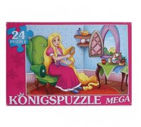 Пазл Рыжий кот Konigspuzzle Рапунцель (ПК24-9981) , элементов: 24 шт.