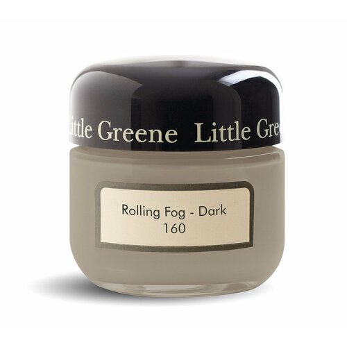 Пробник краски в/э акриловой Little Greene, цвет № 160, ROLLING FOG DARK, 60 мл