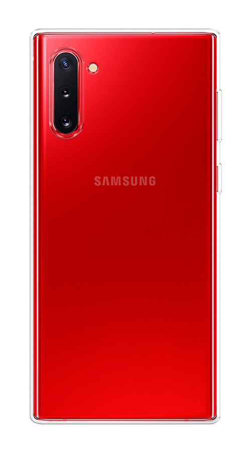 Силиконовый чехол на Samsung Galaxy Note 10 / Самсунг Галакси Ноте 10.1, прозрачный