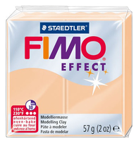 Полимерная глина FIMO Effect запекаемая персик (8020-405), 57 г