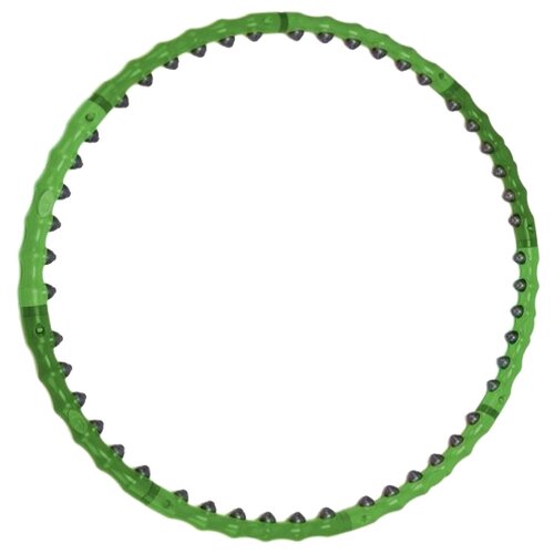 фото Массажный обруч bradex с 48 двойными массажными шариками sf0266 зеленый