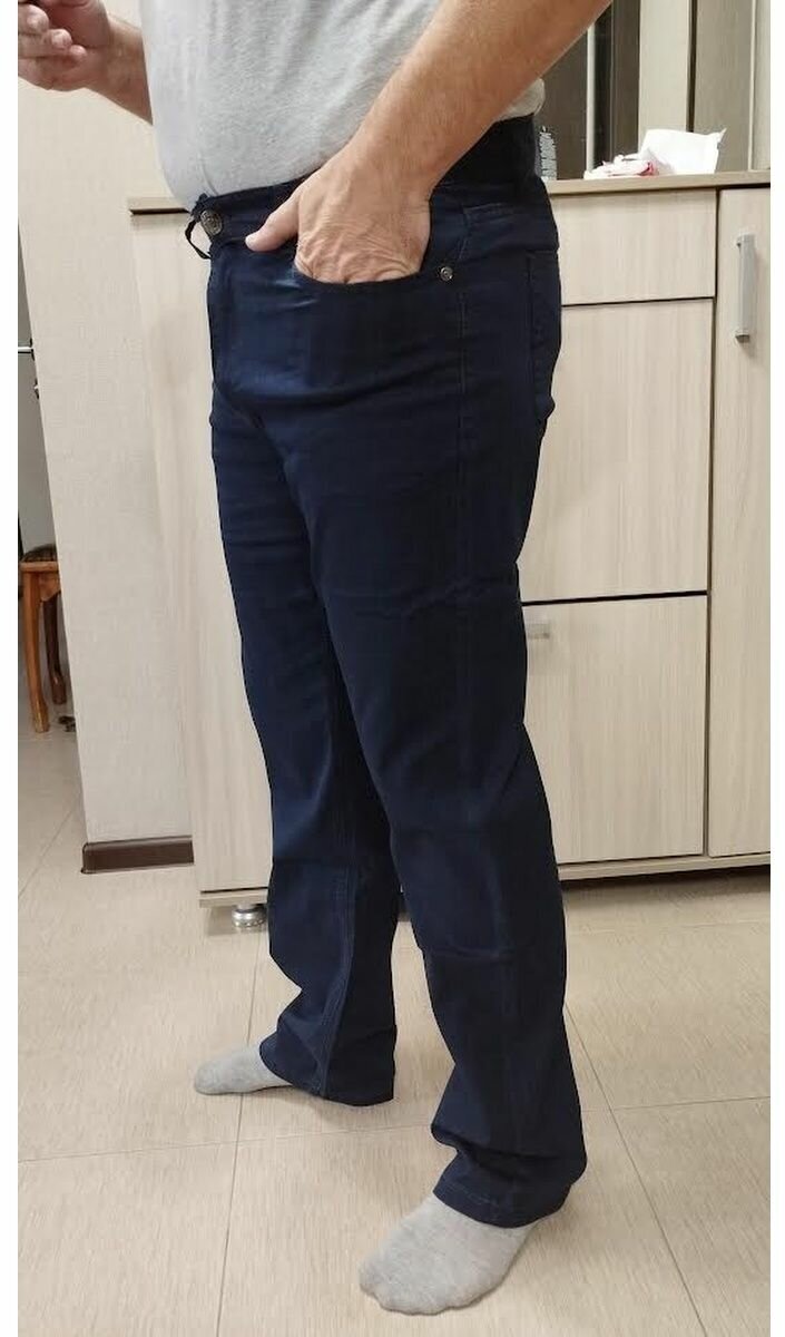 Джинсы широкие BOTON, размер 32, темно-синий — фото 1