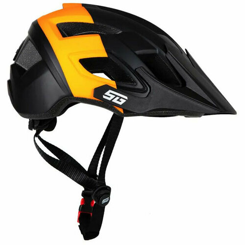 шлем детский подростковый велосипедный размер 54 56 см inmold mighty junior Шлем STG TS-39 черный/синий, Размер: M M