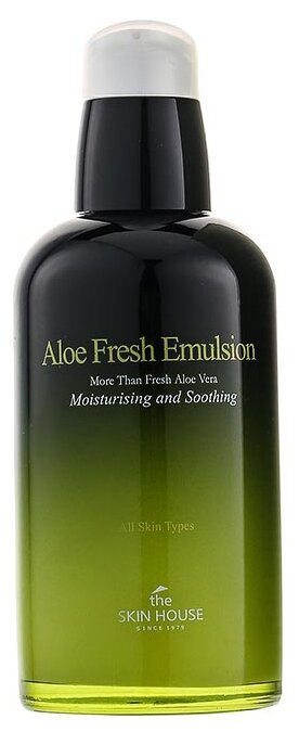 The Skin House Aloe Fresh Emulsion Увлажняющая эмульсия для лица с экстрактом алоэ, 130 мл