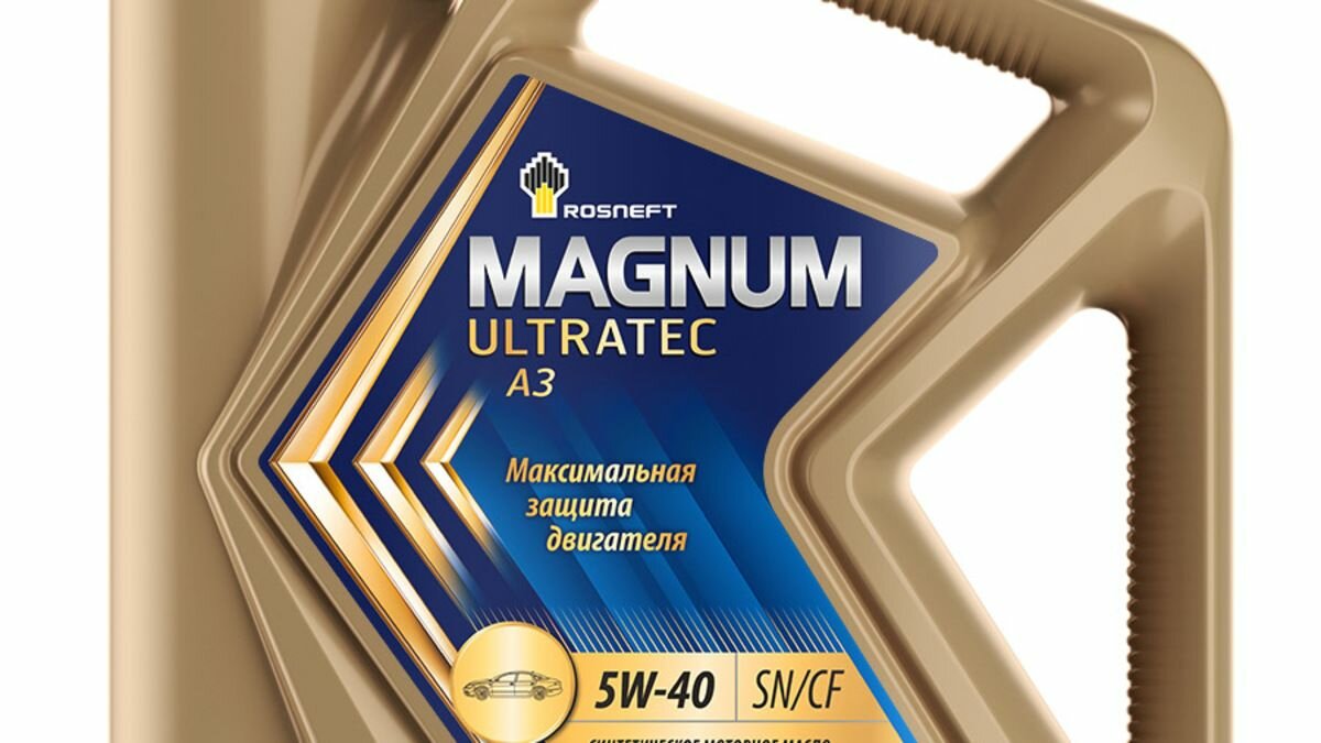 Синтетическое моторное масло Роснефть Magnum Ultratec 5W-40