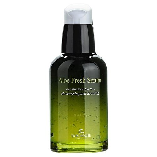 фото The Skin House Aloe Fresh Serum Увлажняющая и успокаивающая сыворотка для лица с экстрактом алоэ, 50 мл