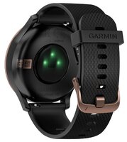 Часы Garmin Vivomove HR Sport розовое золото/черный