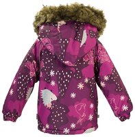 Куртка Huppa размер 92, burgundy pattern