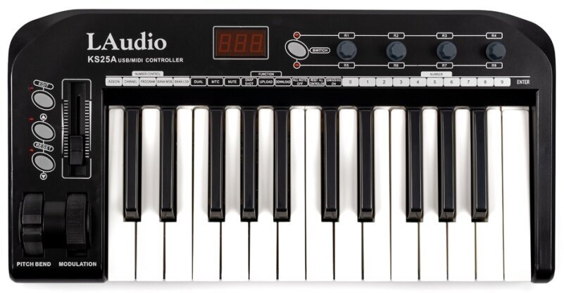 KS-25A MIDI-контроллер, 25 клавиш, LAudio