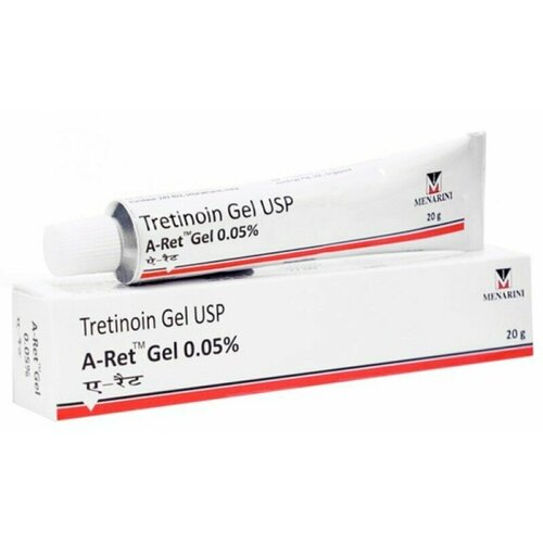 Гель Третиноин А-Рет 0.05% Менарини (Tretinoin Gel UPS A-Ret 0,05% Menarini), 20 грамм