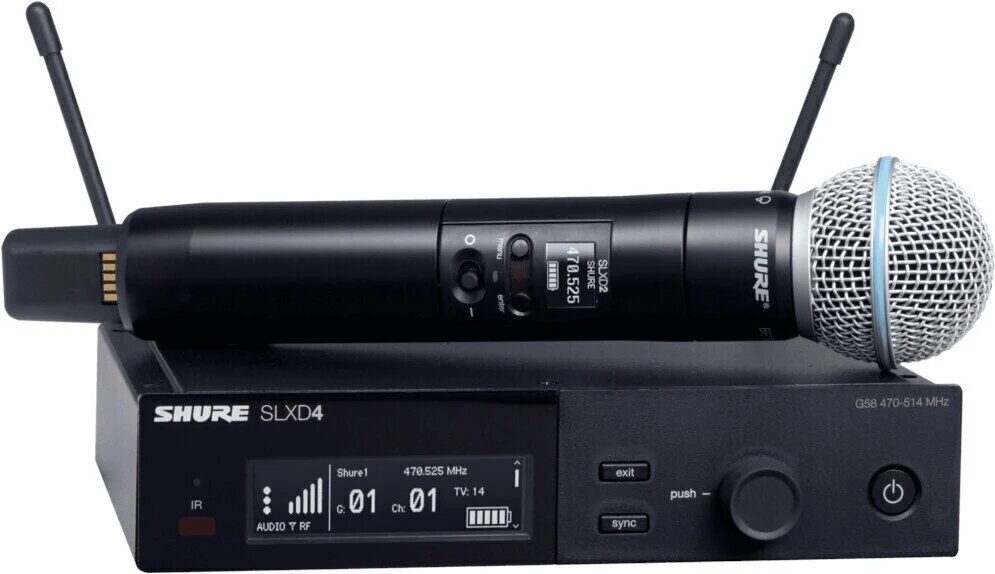 Радиосистема цифровая Shure SLXD24E/B58 K59