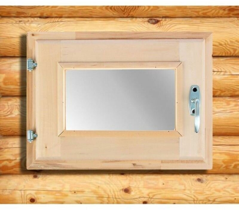 Окно, 50×60см, двойное стекло липа