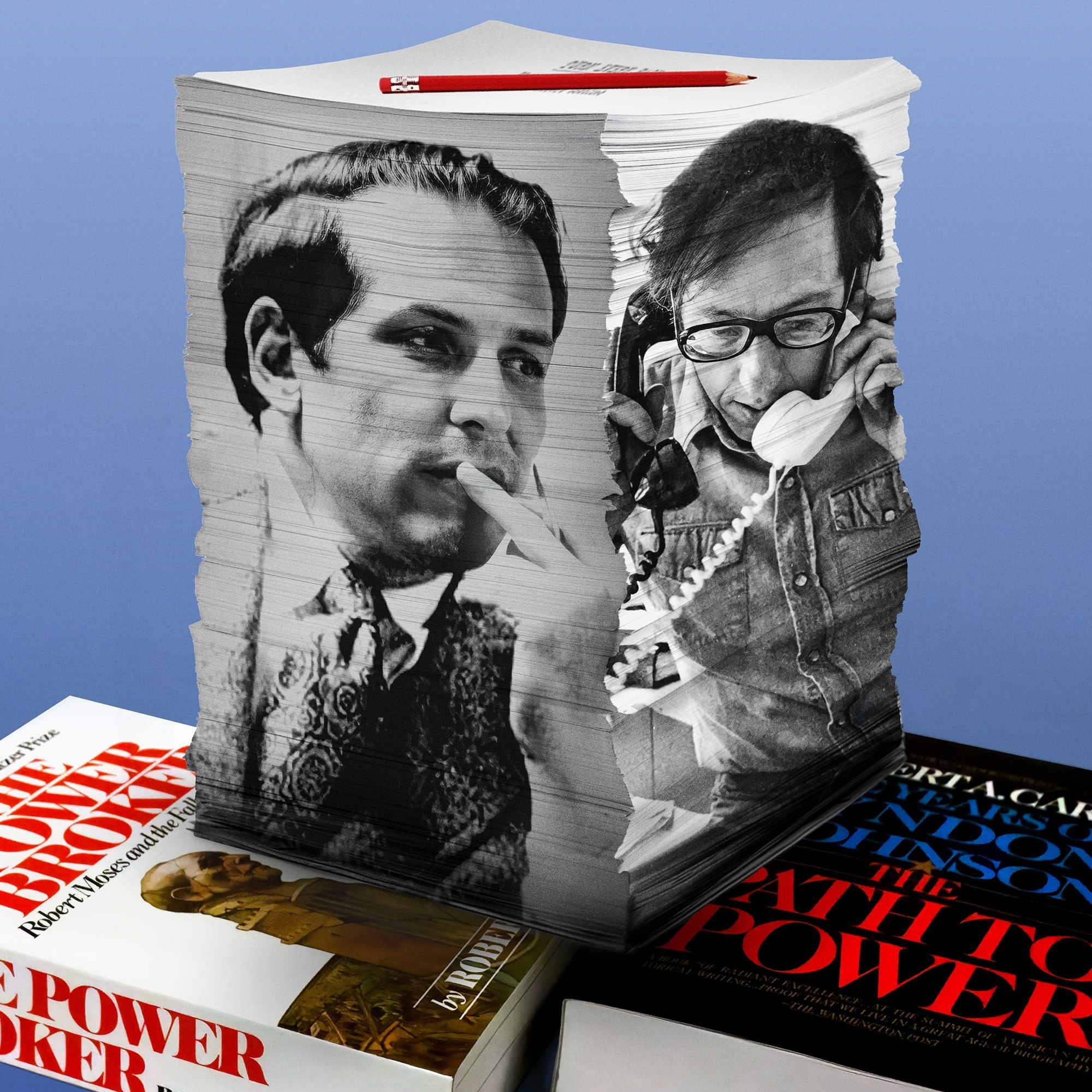 Фон фильма «Переверните каждую страницу: Приключения Роберта Каро и Роберта Готлиба»