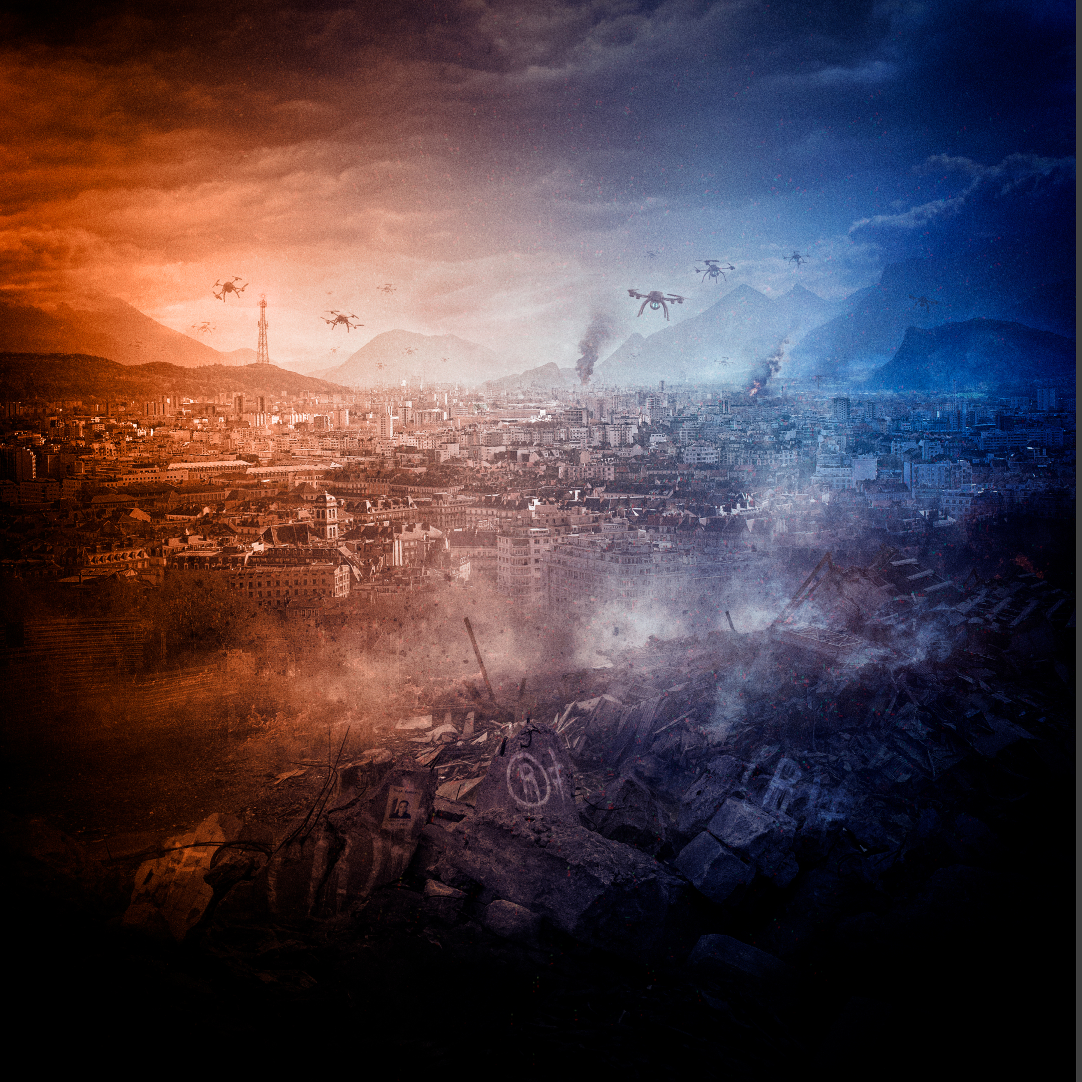 Фон фильма «Ловушка 2039»