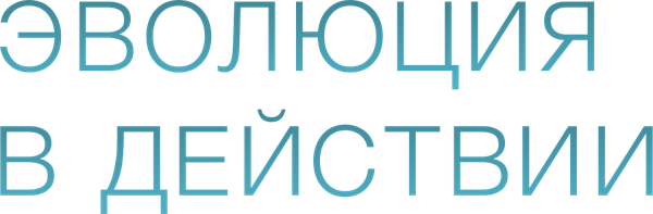 Эволюция в действии