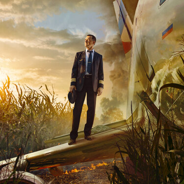 Шашты жетілген әйел ит стилінде тұр.