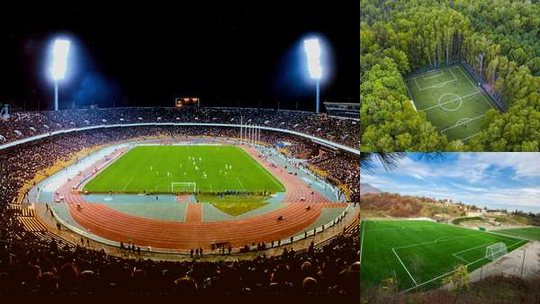 Футбольные поля