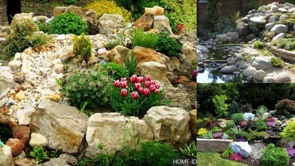 Декор альпийской горки