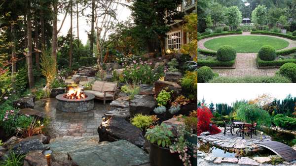 Эффектный ландшафтный дизайн загородного участка