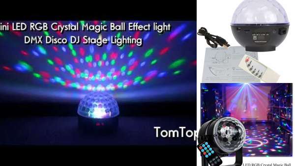 Лампа Led Crystal Magic Ball На