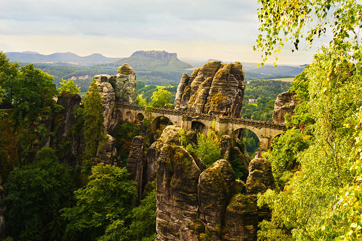 саксонская швейцария национальный парк фото