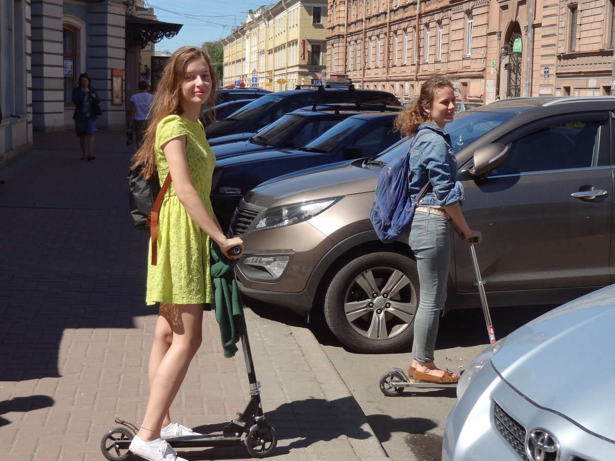самокат городской фото