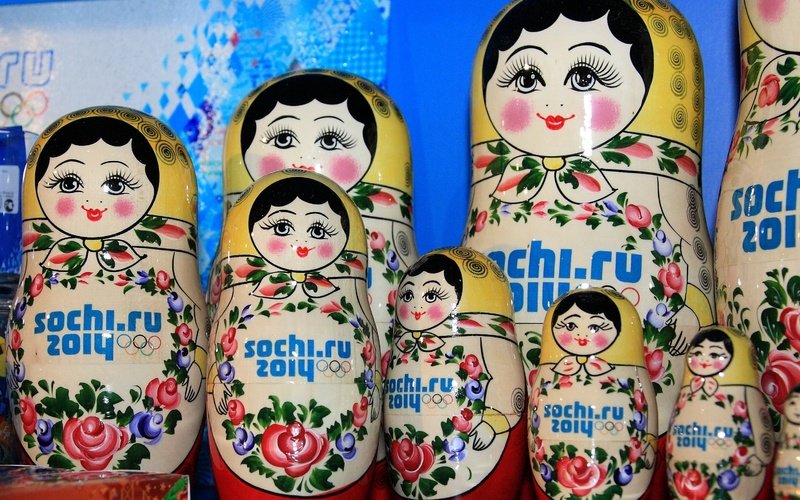 сувениp матрешка фото