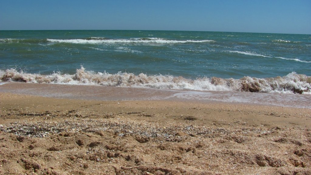 черное море пляж волны фото