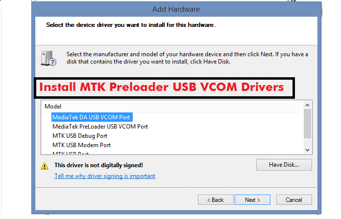 Usb Драйвер Preloader Usb Vcom Port