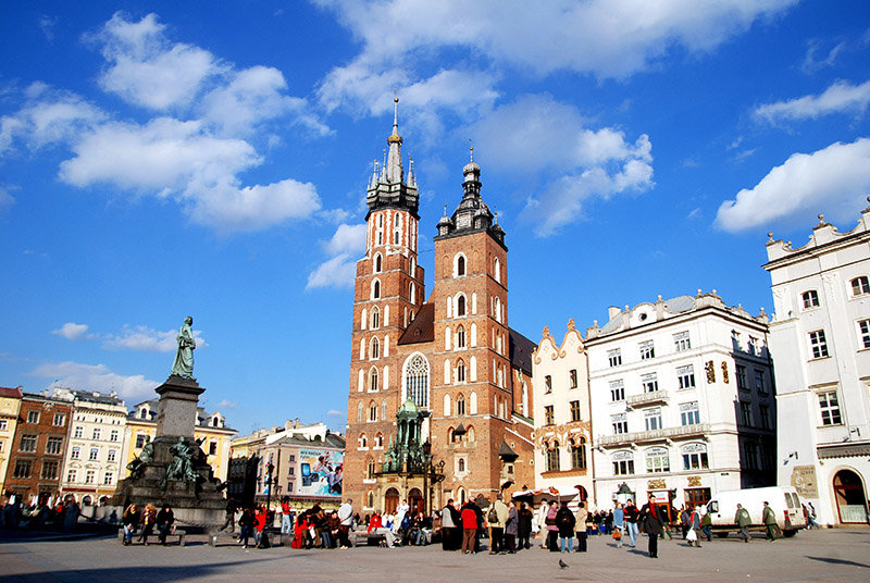 краков польша мариацкий костел фото