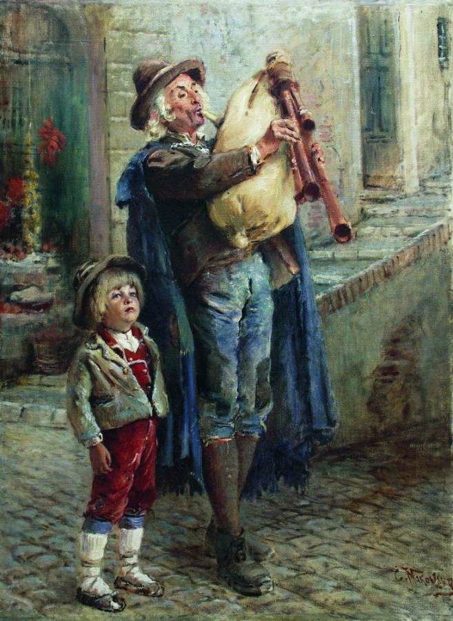 картины с бродячими музыкантами фото