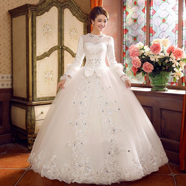 ball gown свадебные платья фото