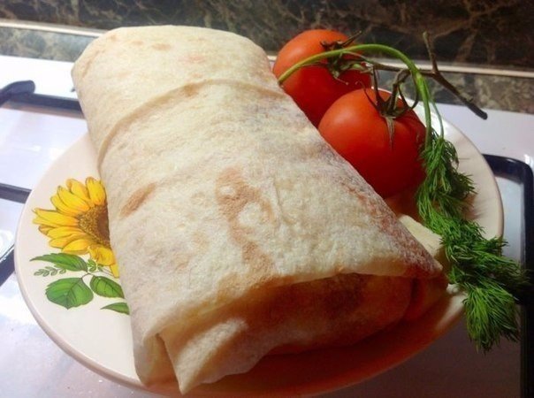 постная шаурма фото