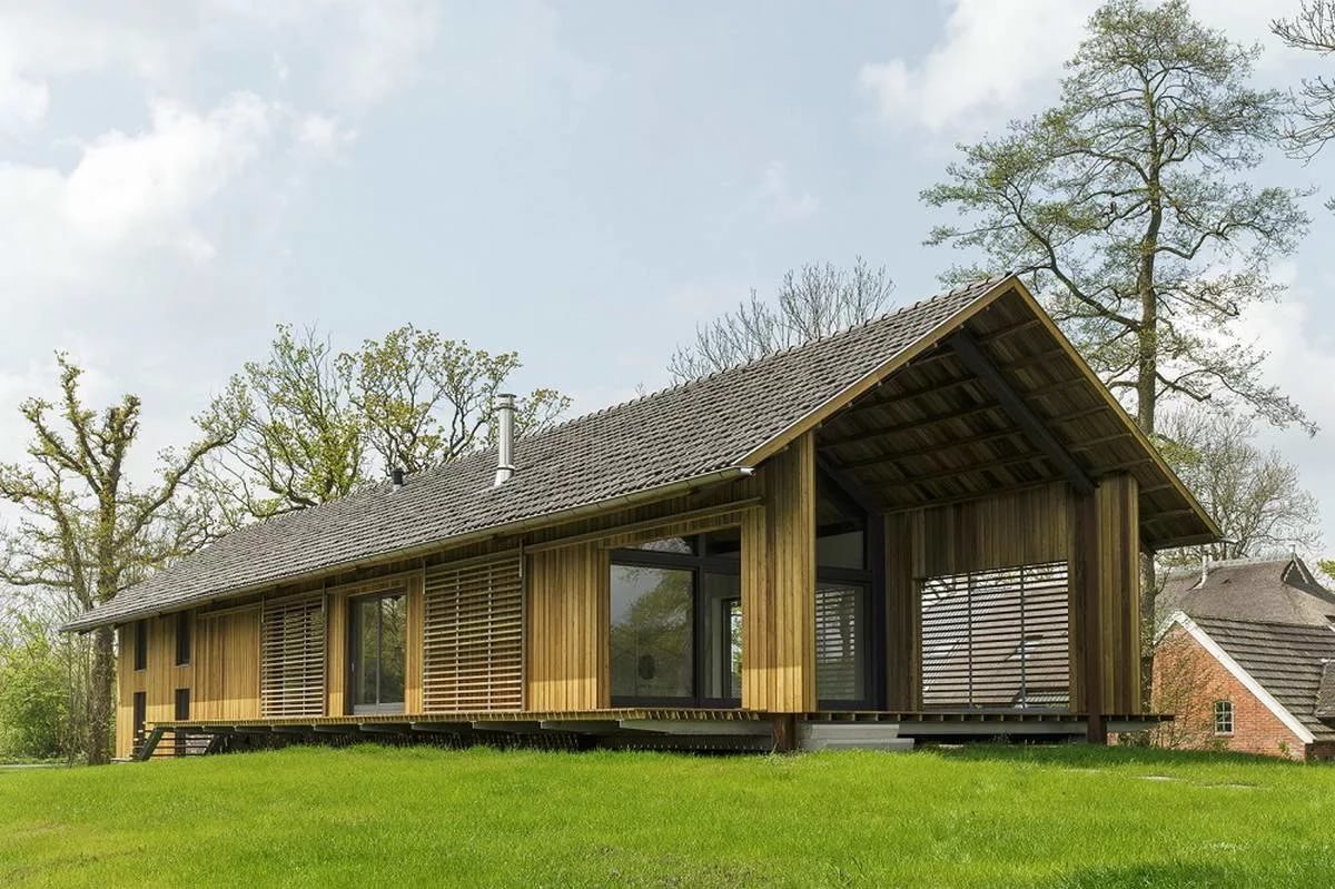 дом сарай barn house фото