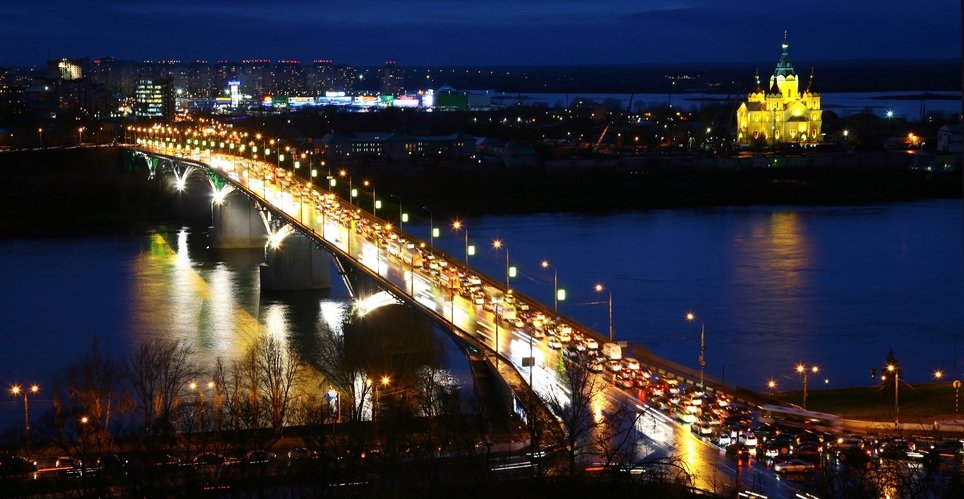 канавинский мост нижний новгород фото