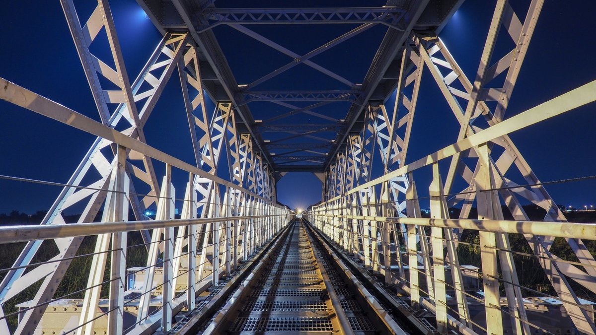 металлические конструкции мостов фото
