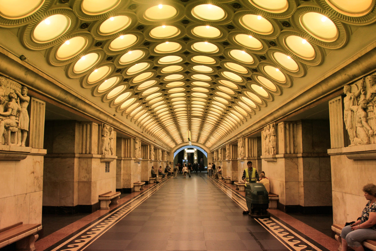 электрозаводская станция метро арбатско покровская линия фото