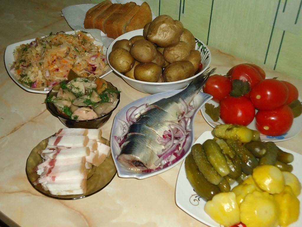 русская закуска фото
