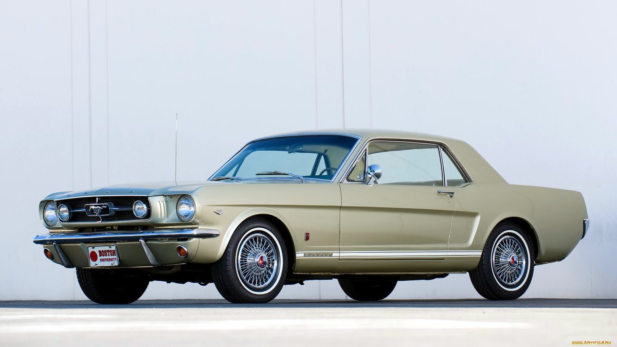 mustang gt coupe 1965 фото