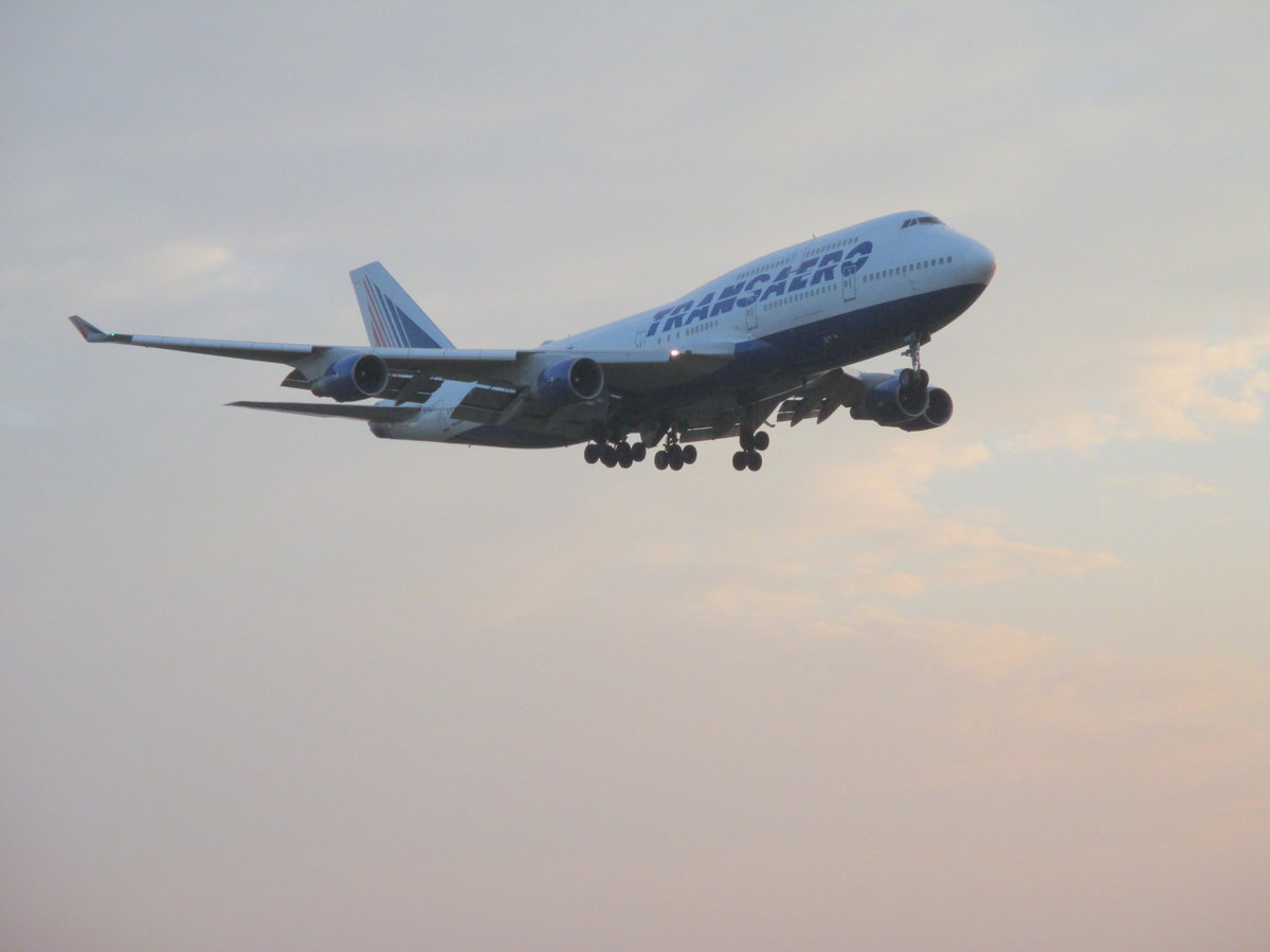 boeing 747 transaero фото