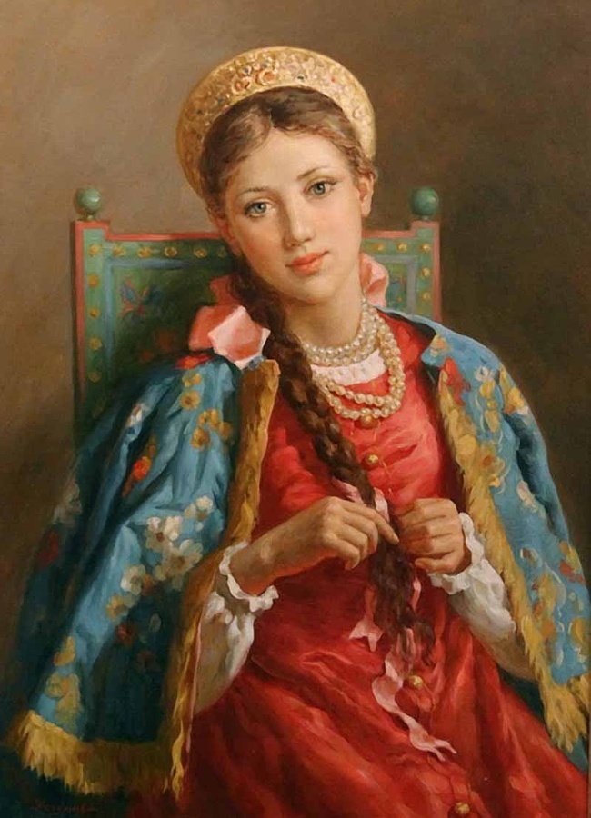 владислав нагорнов портрет русская красавица фото
