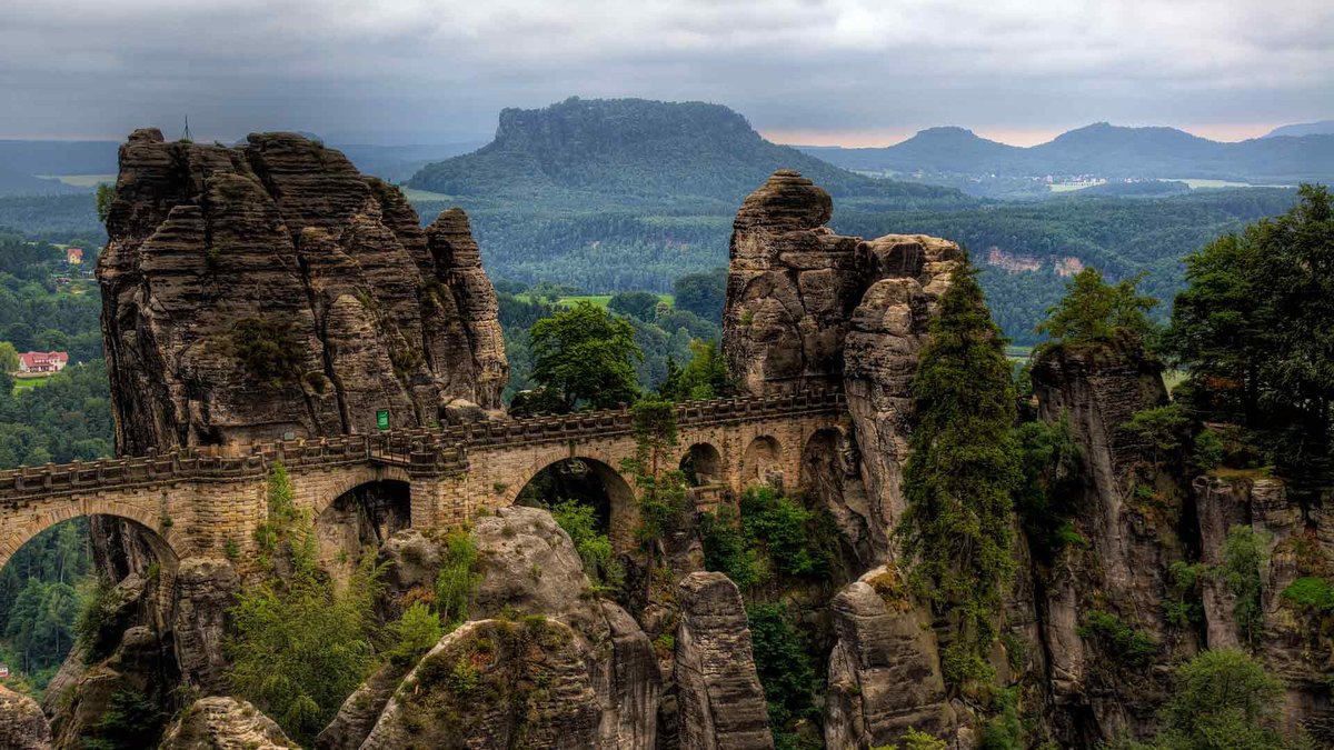 саксонская швейцария национальный парк фото