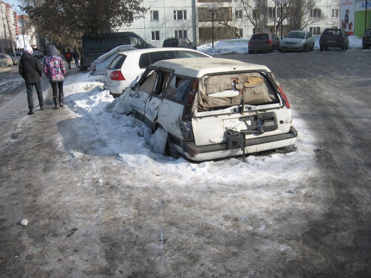 брошенные авто фото