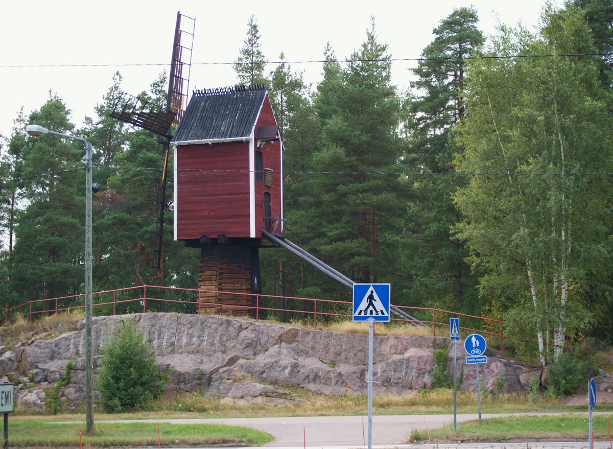 финская мельница фото