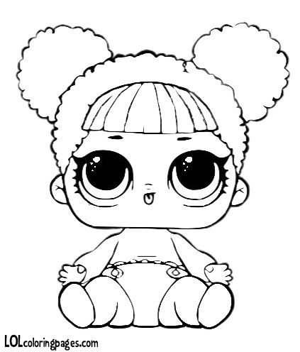 Lol Surprise Queen Bee Coloring Pages - Coloring and Drawing